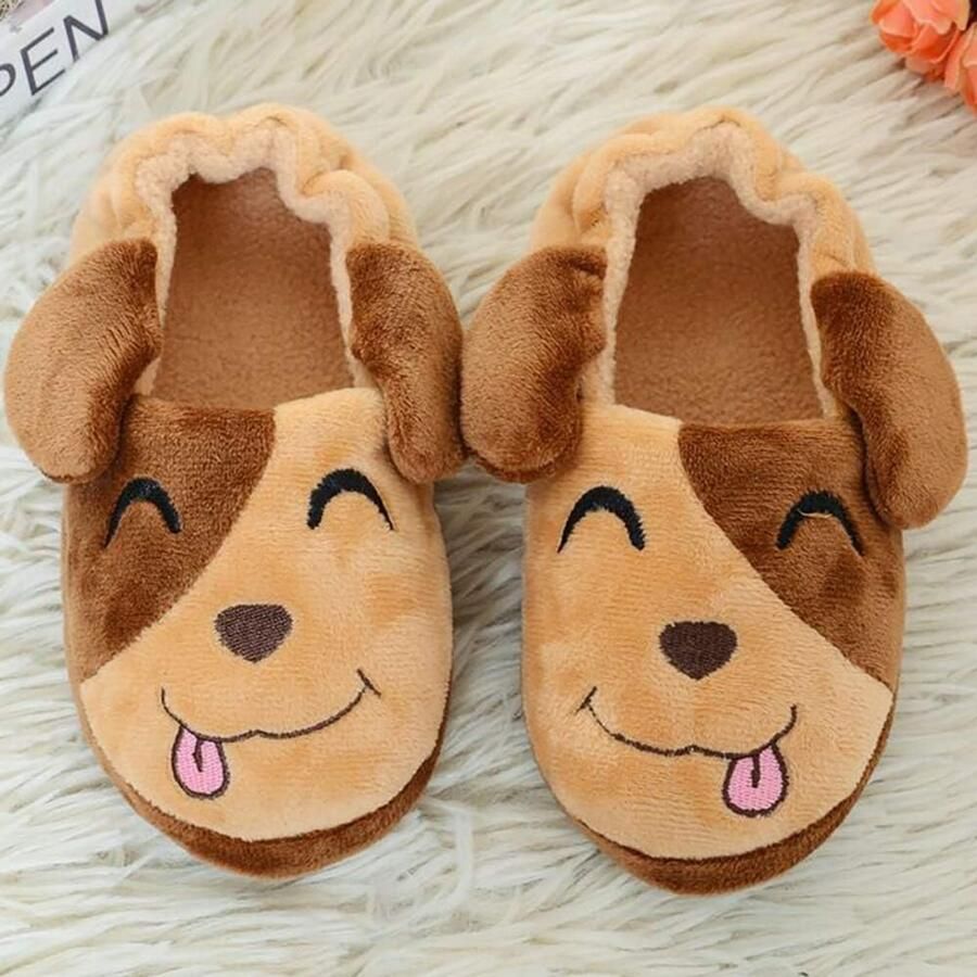 Winterpantoffels voor kinderen en pantoffels pluche katoen warme zachte comfortabele pantoffels pluizige antislip slippers