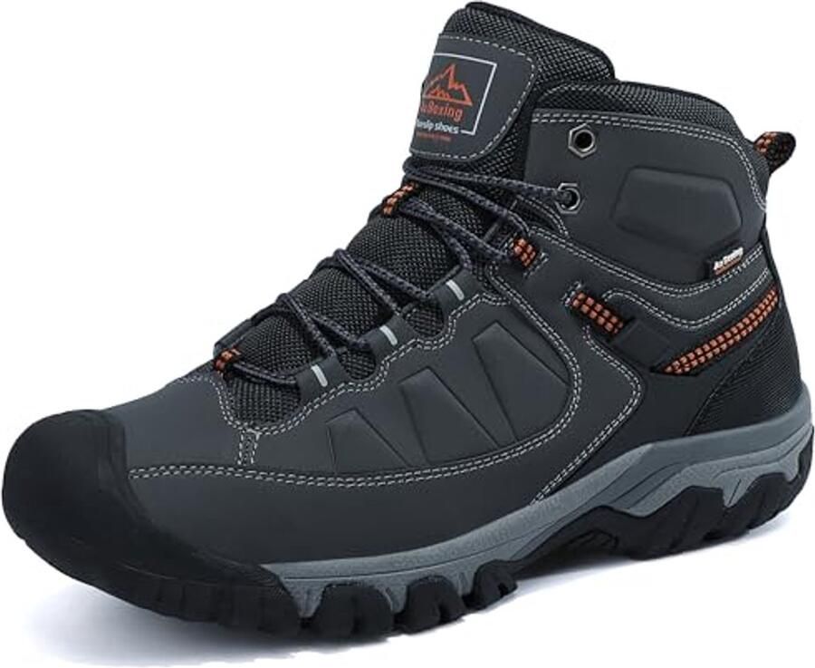 Winterschoenen Heren Wandelschoenen Warm Gevoerd Wandellaarzen Outdoor Trekkingschoenen