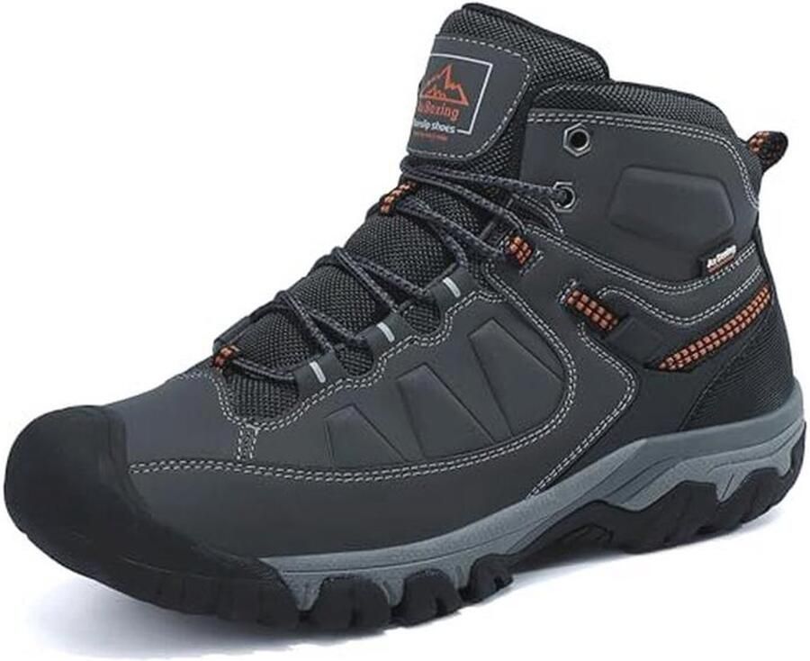 Winterschoenen Heren Wandelschoenen Warm Gevoerd Wandellaarzen Outdoor Trekkingschoenen