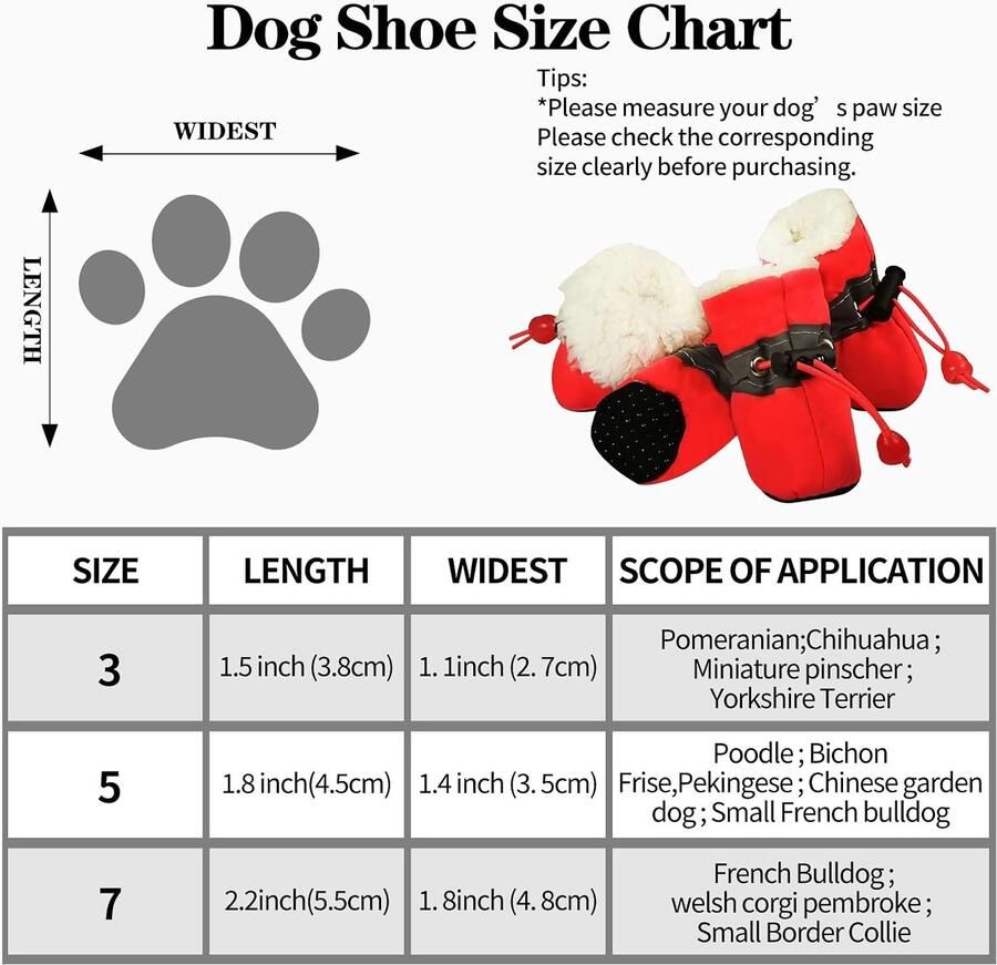 Winterse hondenlaarzen met pluche voering antislip en reflecterende strepen voor kleine en middelgrote honden ideale bescherming voor buitenactiviteiten