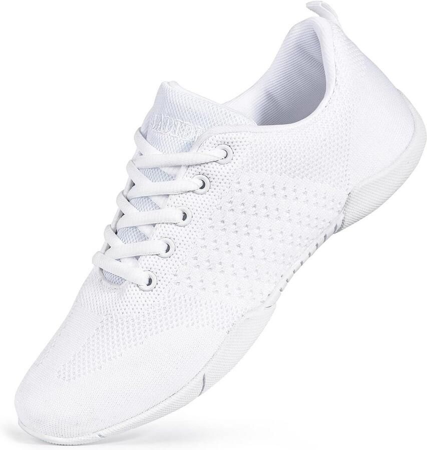 Witte Cheerleading Dansschoenen voor Dames Lichtgewicht en Flexibel