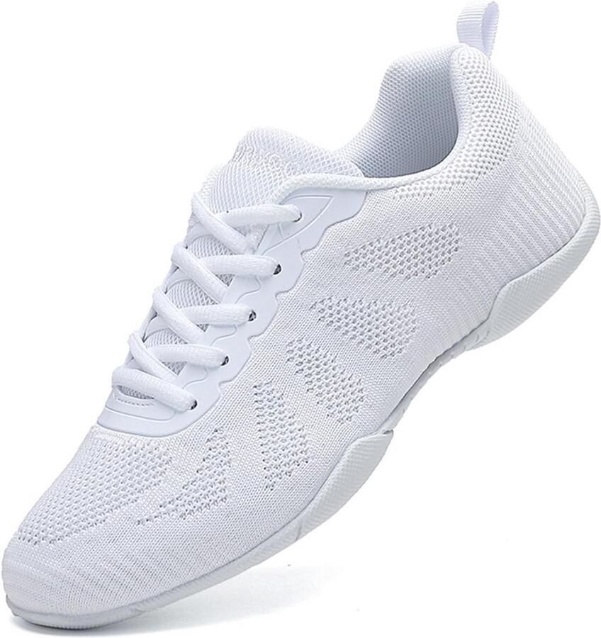 Witte Cheerleading Schoenen Dames en Meisjes Dans- Gym- en Yogaleweer