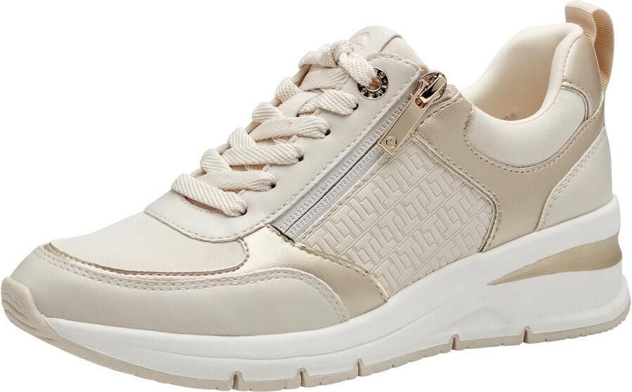 Witte Dames Sneakers met Comfortabele Pasvorm