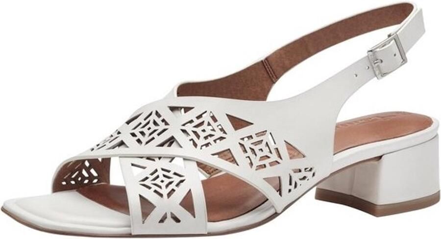 Witte Dames Sandaal Comfortabele Zomerschoen voor Elke Gelegenheid