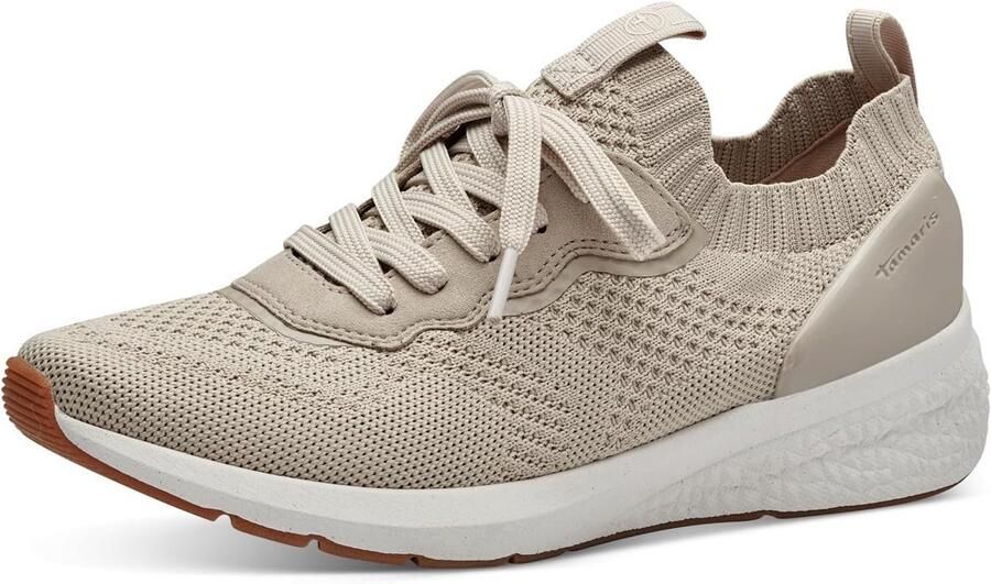 Witte Dames Sneaker Comfortabele Lage Sportieve Instapschoen