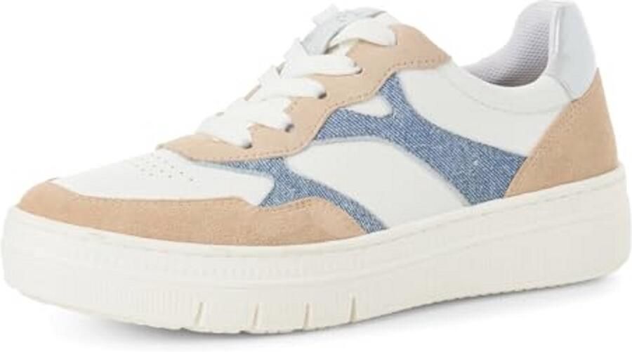 Witte dames sneaker met ruimte voor creativiteit