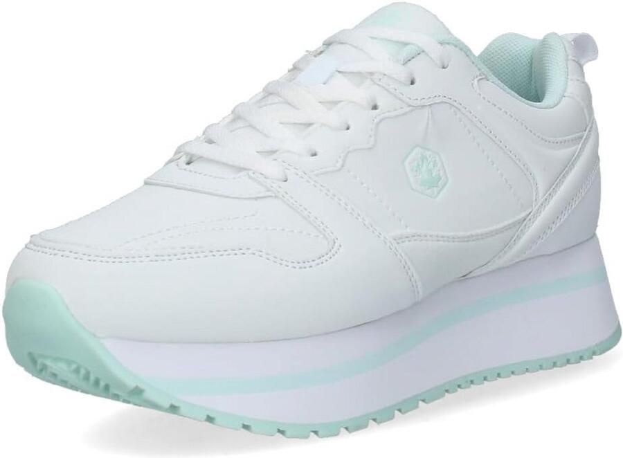 Witte Dames Sneakers Laag Model Comfortabele Casual Schoen