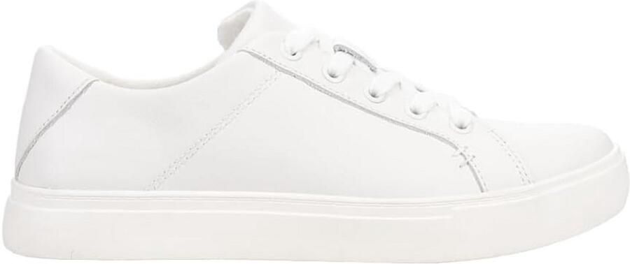 Witte Dames Sneakers Veter Comfortabele Vrijetijdsschoenen