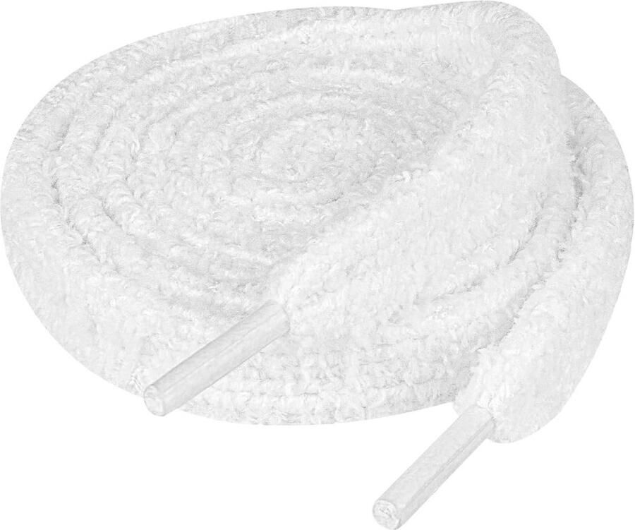 Fuzzy Dikke Brede Schoenveters voor Sneakers en Sportschoenen