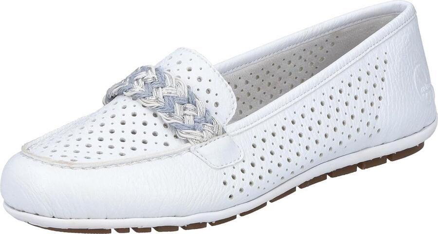 Witte Instapschoenen Dames Zomercomfort met Zachte Zool