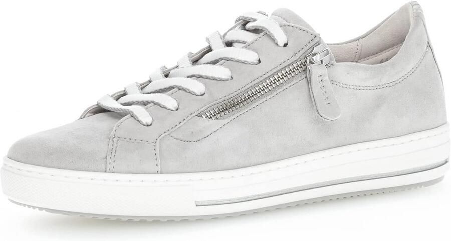 Witte Leren Dames Sneakers met Decoratie Comfortabele Zomersneakers