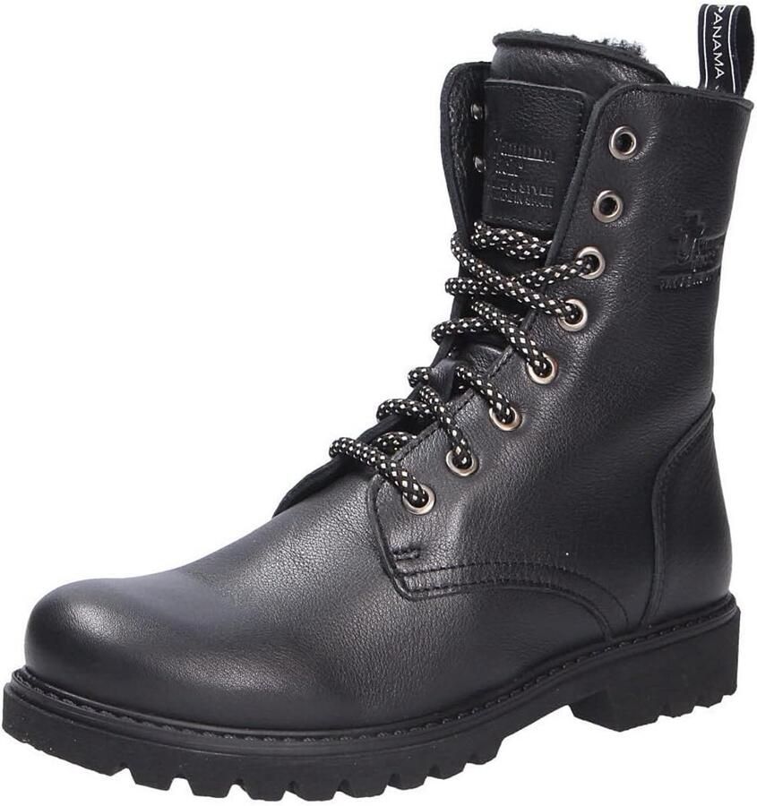 Witte Leren Enkellaarzen met Warme Voering voor Dames