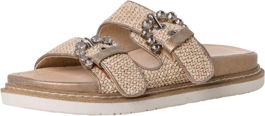 Witte Slipper voor Dames Comfortabele en Modieuze Schoen Wijd