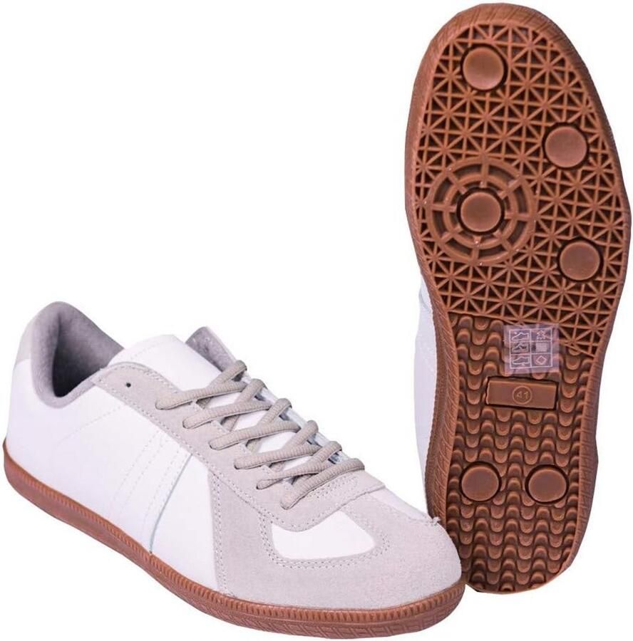 Witte Sportschoenen Unisex Comfortabele Sneaker voor Sport en Vrije Tijd