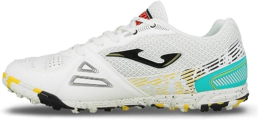 Witte Voetbalschoenen voor Turf en Kunstgras Duurzaam en Snel