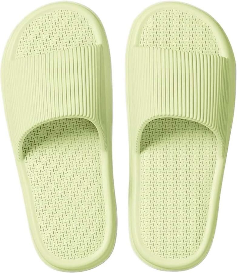 Wolkenpantoffels voor en kussen-pantoffels antislip doucheschoenen badkamersandalen super comfortabel