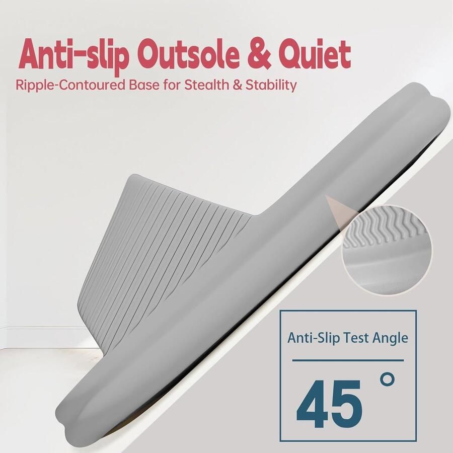Wolkenpantoffels voor en kussen-pantoffels antislip doucheschoenen badkamersandalen super comfortabel