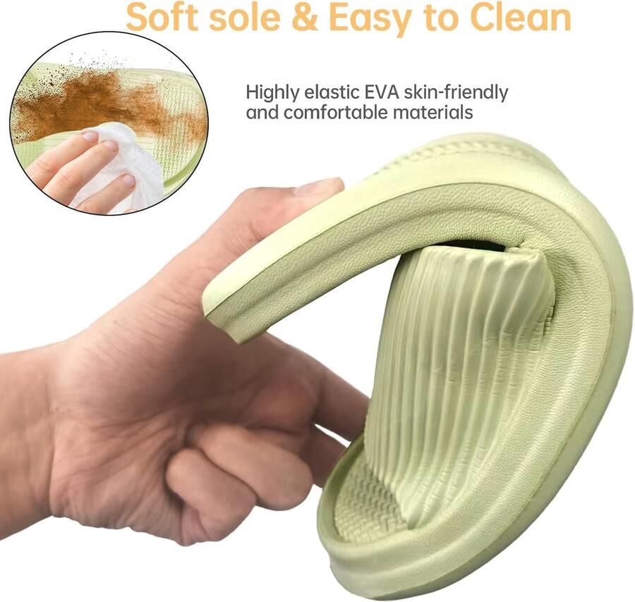 Wolkenpantoffels voor en kussen-pantoffels antislip