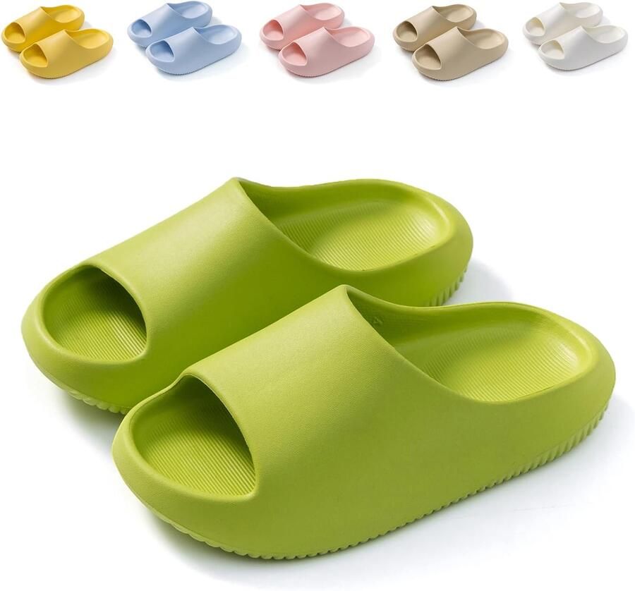 Wolkenslippers met Dikke Zool Antislip EVA Badslippers Zomer Huis slippers voor & Indoor & Outdoor