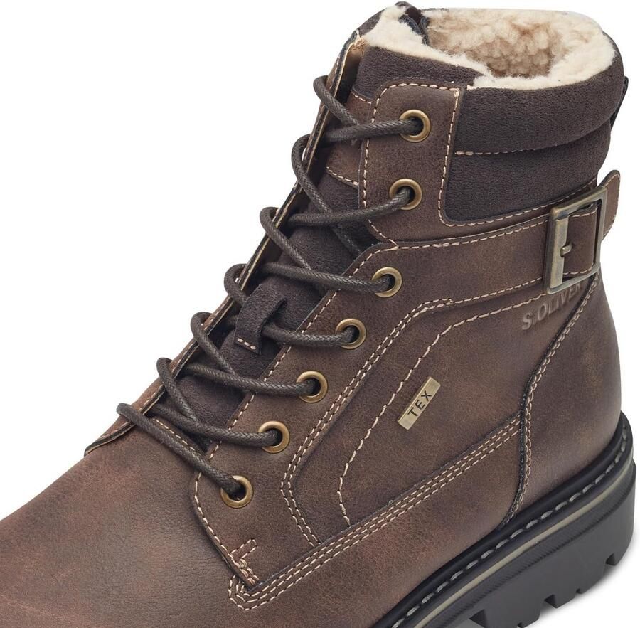 Heren Lace-Up Winterlaarzen met Warme Voering Tijdloos Modern