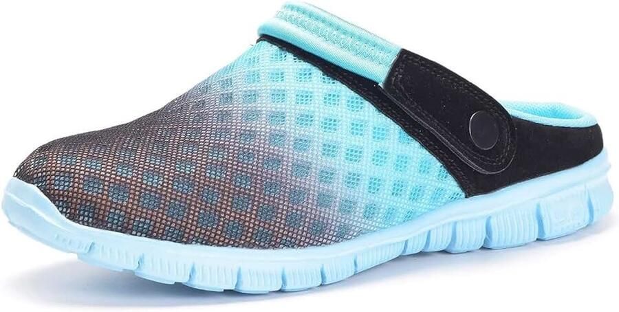 Womens Klompen Tuinschoenen Ademend Mesh Slippers Strand Sandalen Ademende pantoffels lichte strandschoenen antislip comfortabel flexibel comfortabel