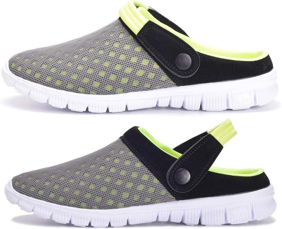 Womens Klompen Tuinschoenen Ademend Mesh Slippers Strand Sandalen