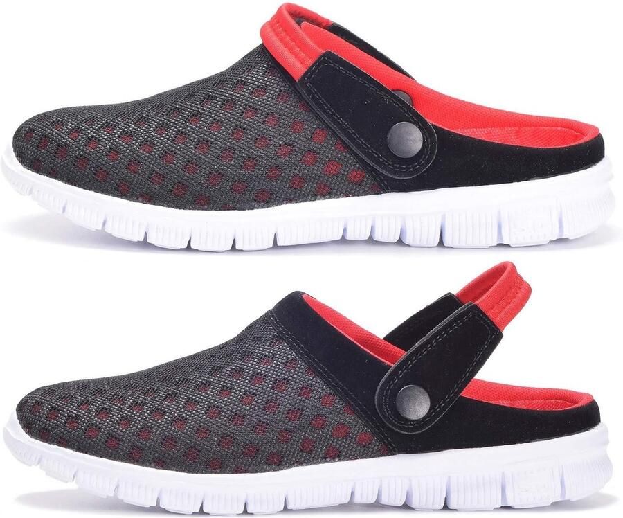 Womens Klompen Tuinschoenen Ademend Mesh Slippers Strand Sandalen