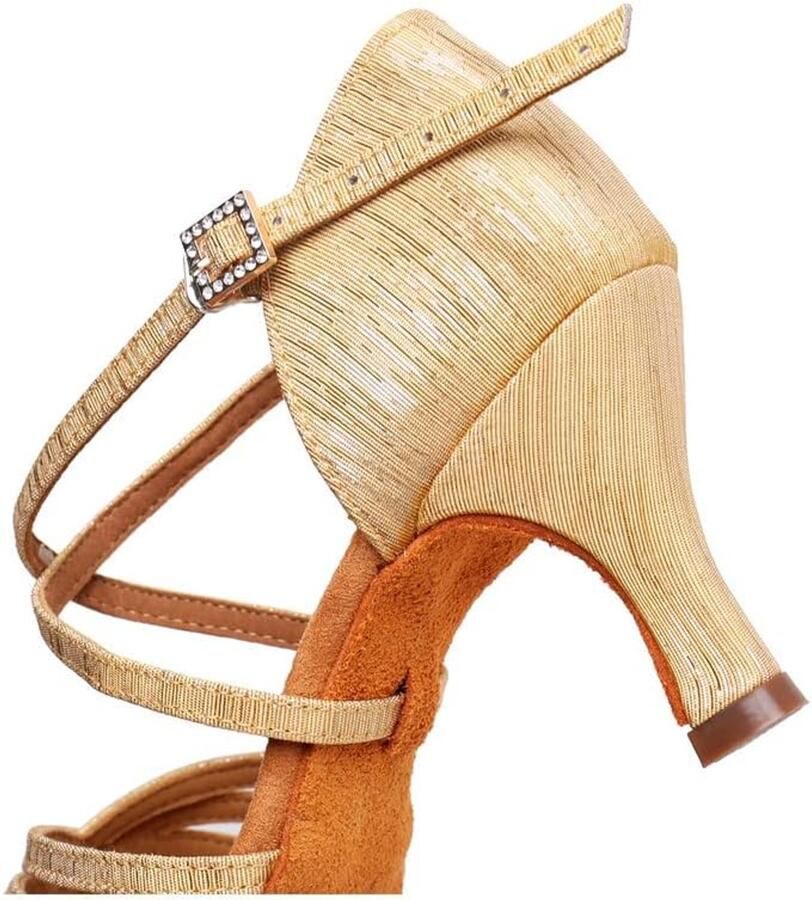 Women's Professional Latin Modern Tango Salsa Dance Shoes for Women Ballroom Party Dance Practice Performance Shoes