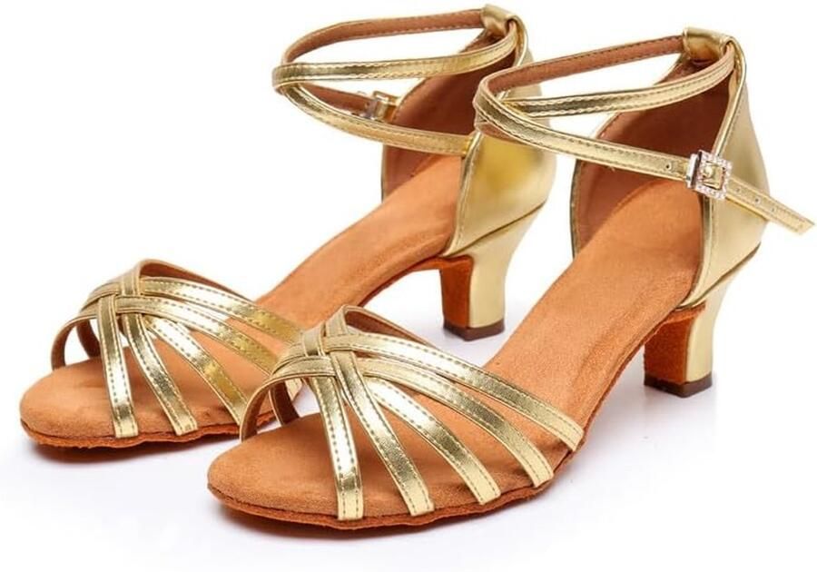 Women's Professional Latin Modern Tango Salsa Dance Shoes for Women Ballroom Party Dance Practice Performance Shoes