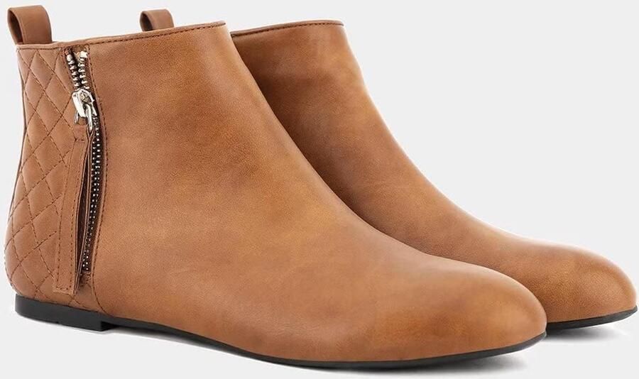 Womens Schoenen Suede Flats Klassieke Enkellaarzen
