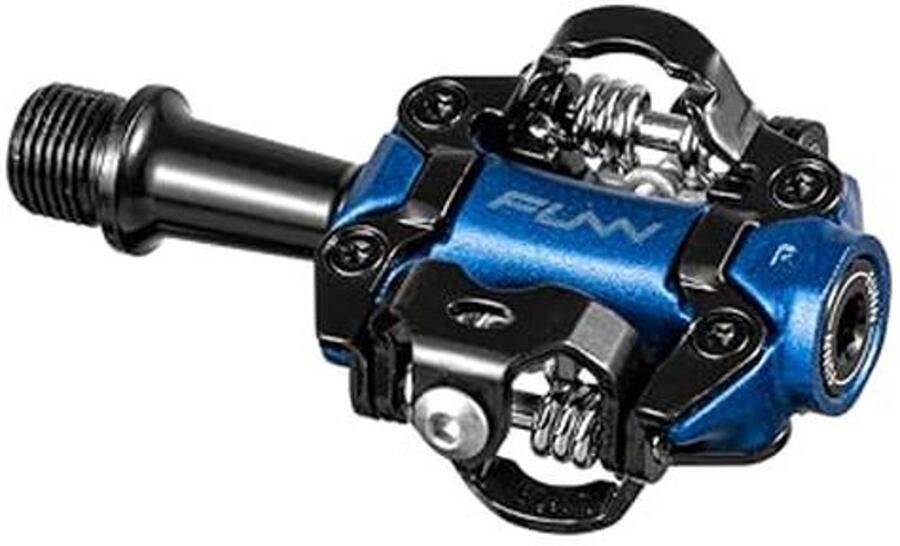 Fiets Klikpedalen MTB Pedalen Wielersport Prestaties SPD Compatibel One Size Blauw