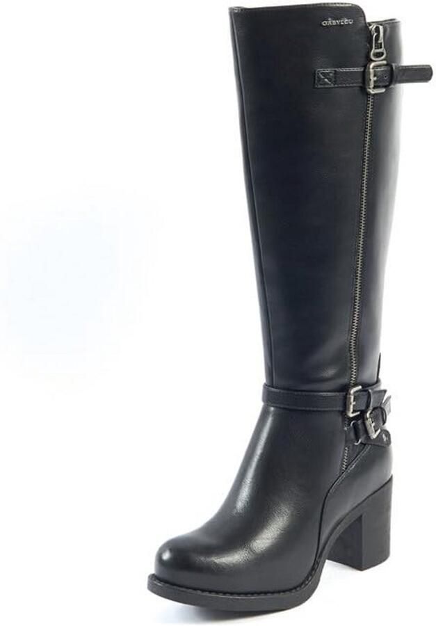 XL Laarzen Met Brede Kuit Zwart - Foto 1