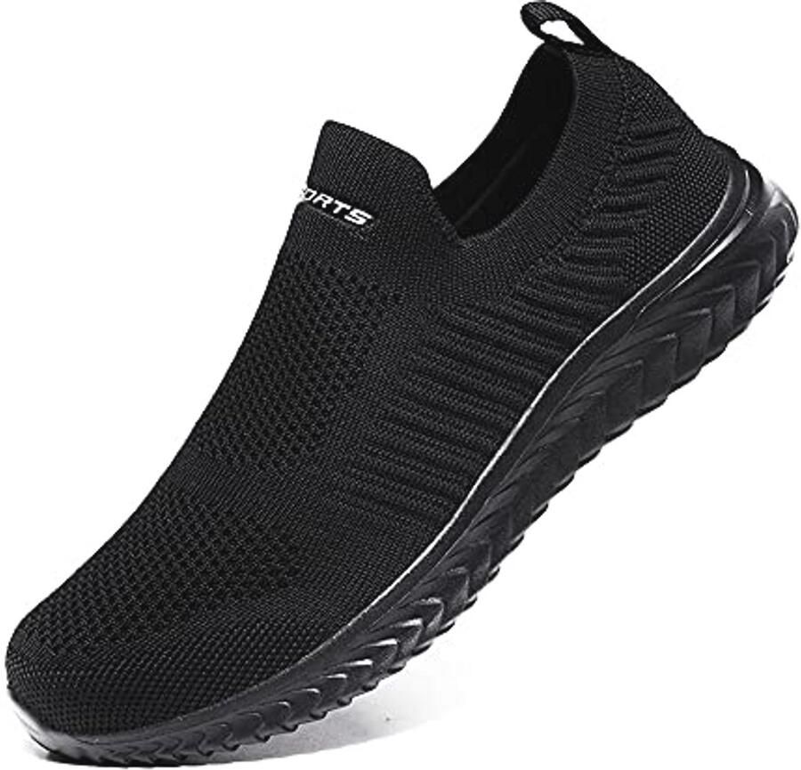 YisiNP Mesh sneakers sportschoenen slip on loopschoenen zonder veters nen schoenen sneakers fitnessschoenen