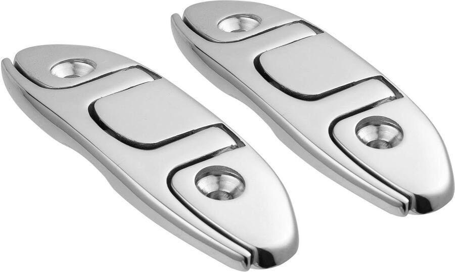 YUSOVE Boot Folding Cleat 4-1 2 316 RVS Marine Flip Up Dock Cleat Pack van