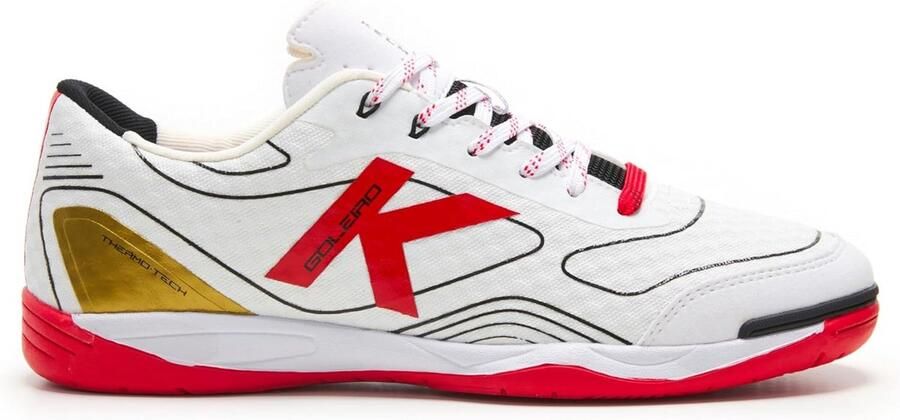 Zaalvoetbalschoenen Wit voor en Voor Optimale Grip en Stabiliteit