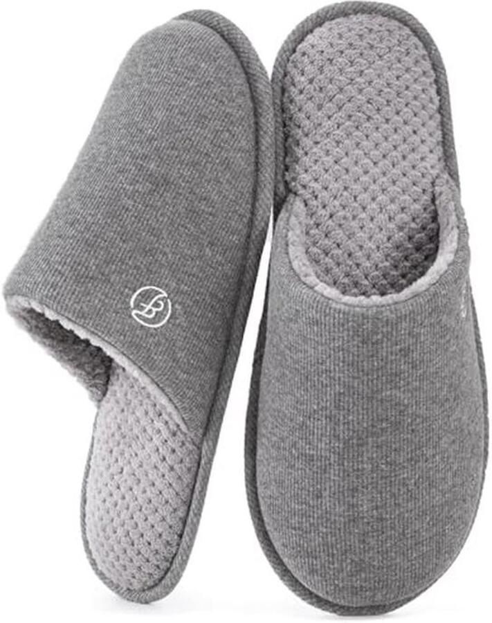 Zachte Ademende Pantoffels voor Heren met Traagschuim Ideaal voor Zomer en Herfst