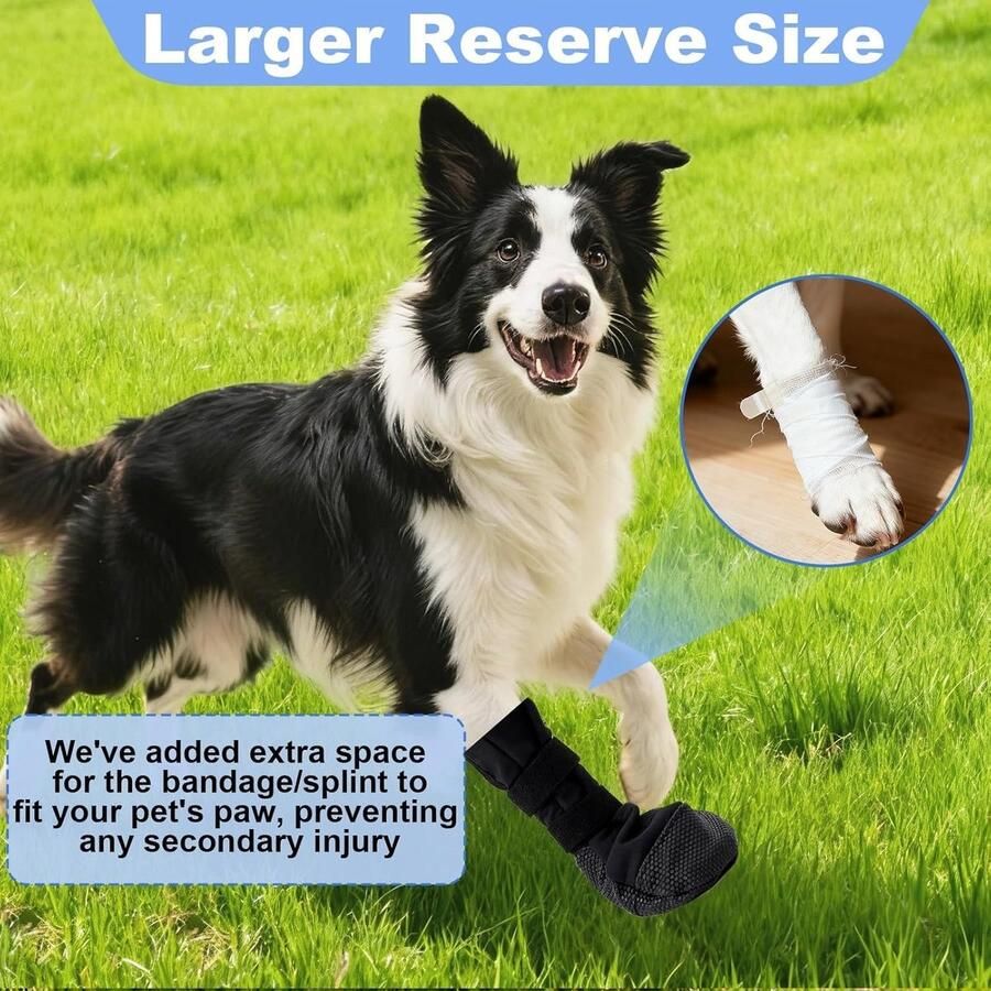 Zachte Antislip Hondenschoenen voor Comfortabel en Veilig Wandelen met je Hond