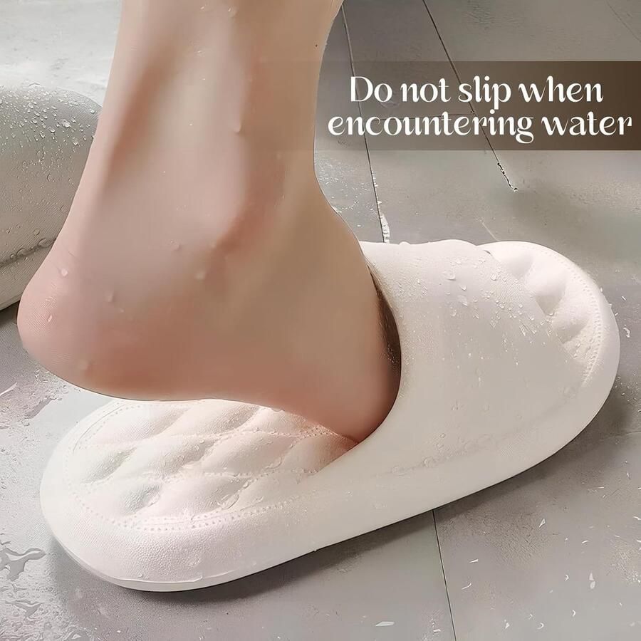 Zachte Badslippers voor nen en Comfortabele Antislip Zomer Slippers voor Thuis en Zwembad