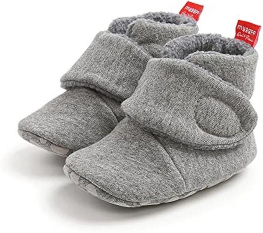Zachte Babyschoenen voor Pasgeborenen met Antislipzool Ideaal voor Lopen en Kruidige Ondersteuning