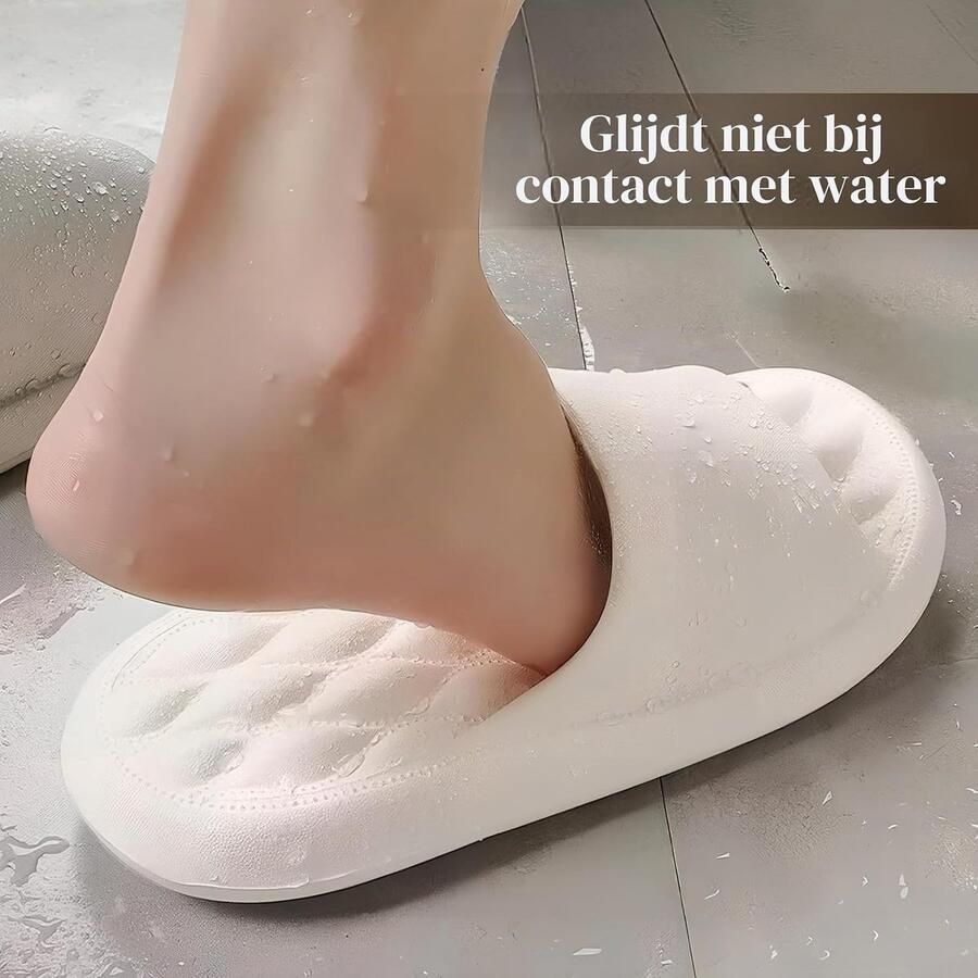 Zachte Badslippers voor nen en Comfortabele Antislip Zomer Slippers voor Thuis en Zwembad