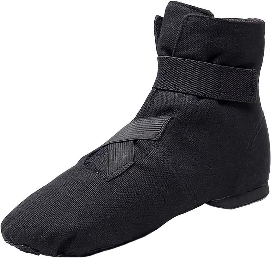 Zachte Canvas Balletschoenen met Splitzool voor Dans en Gymnastiek