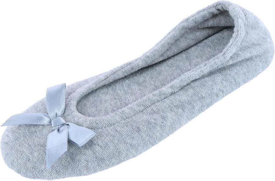 Zachte Dames Ballerina Pantoffels Comfortabel & Slipvast voor Binnen