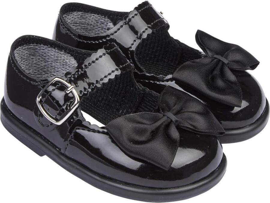 Zachte Eerste Babyschoenen voor Loopstarters met Strik Kunstleer