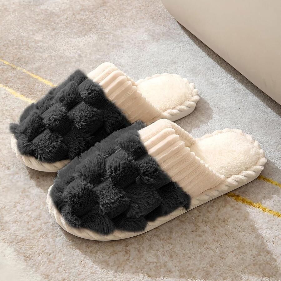 Zachte en comfortabele dames slippers van memory foam antislip ideaal voor binnen en buiten