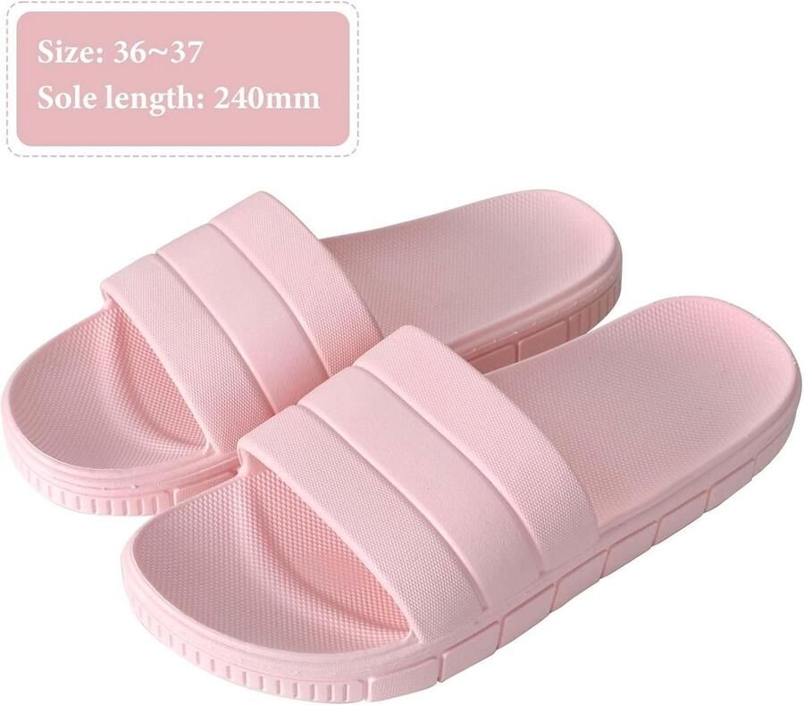 Zachte en comfortabele unisex slippers voor zomer strand en zwembad antislip PVC schoenen