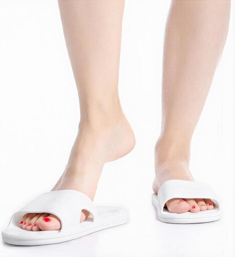 Zachte Gevoerde Antislip Doucheslippers voor nen en Comfortabele Sneldrogende Sandalen voor Binnen Badkamer en Zwembad