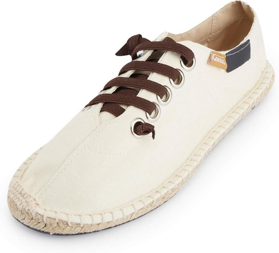 Zachte Lace Up Slip On Espadrilles voor Heren