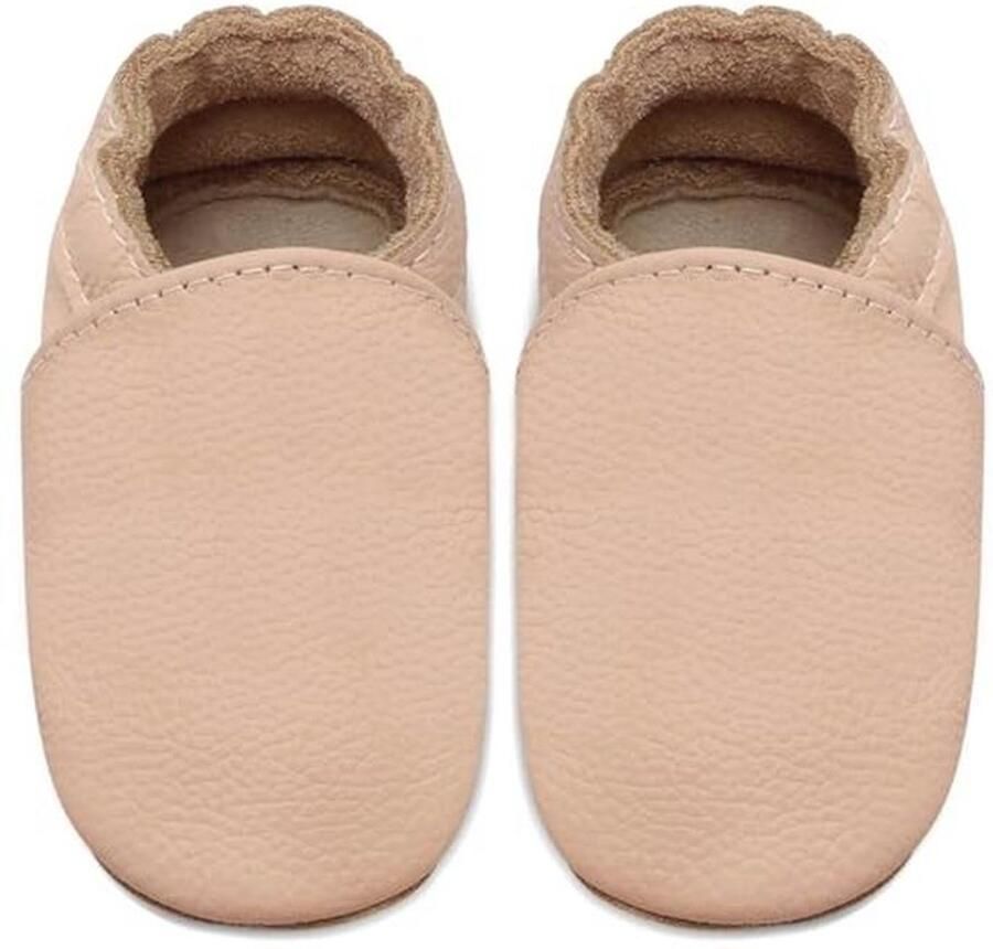 Zachte leren babyschoenen voor en loopschoenen voor kleine kinderen