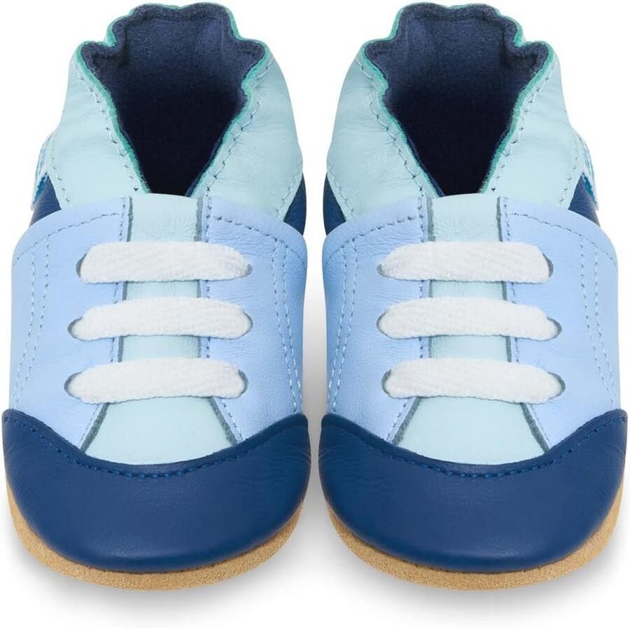 Zachte Leren Babyschoentjes met Zachte Zooltjes Comfortabele Peuterschoentjes voor en