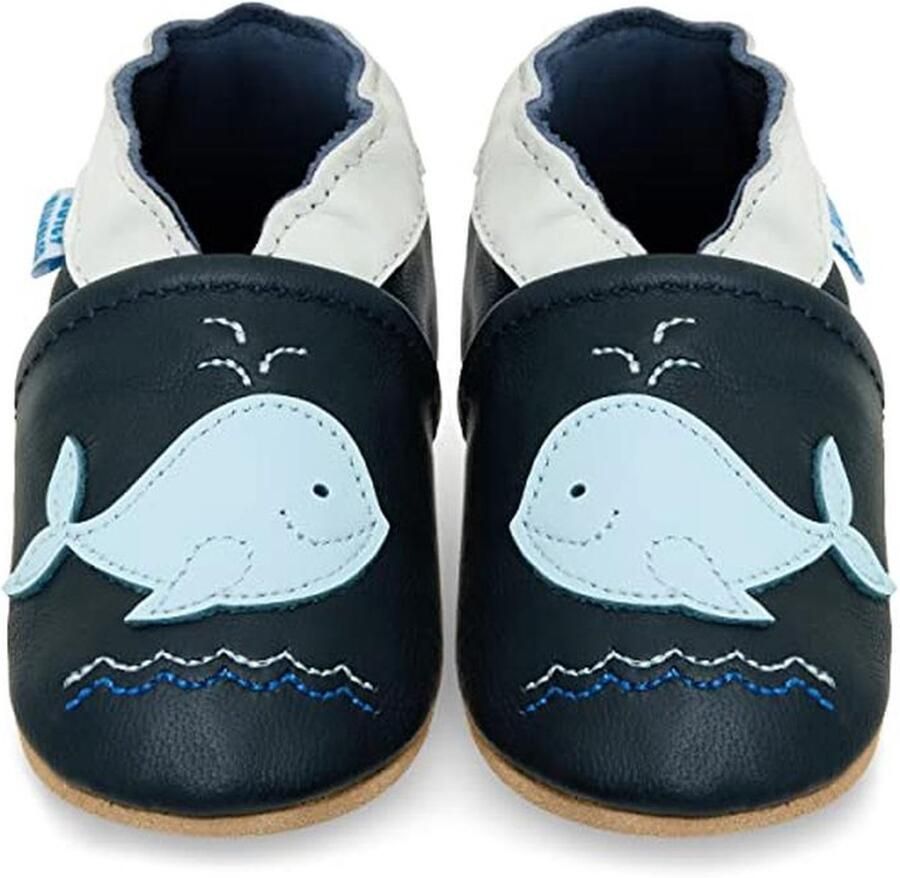 Zachte Leren Babyschoentjes met Zooltjes Comfortabele Peuterschoentjes voor en